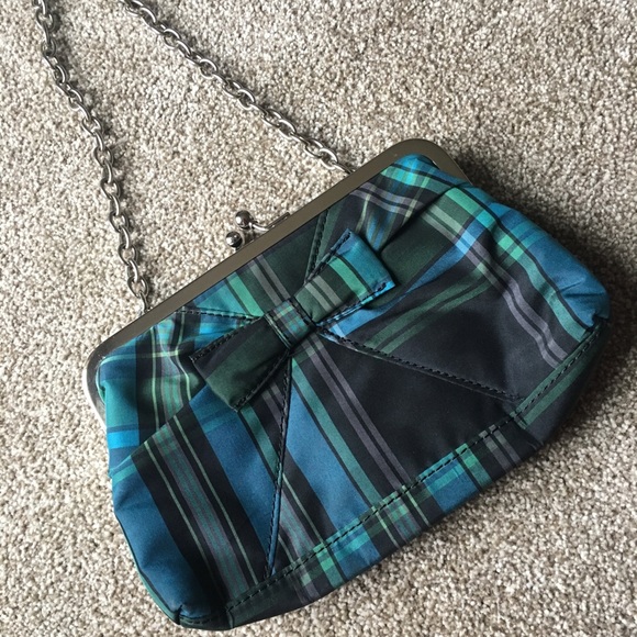 LOFT Handbags - Adorable plaid Loft clutch/purse